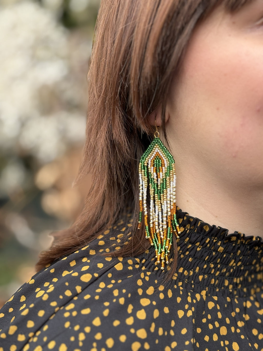 Spring Forest Fringe Oorbellen
