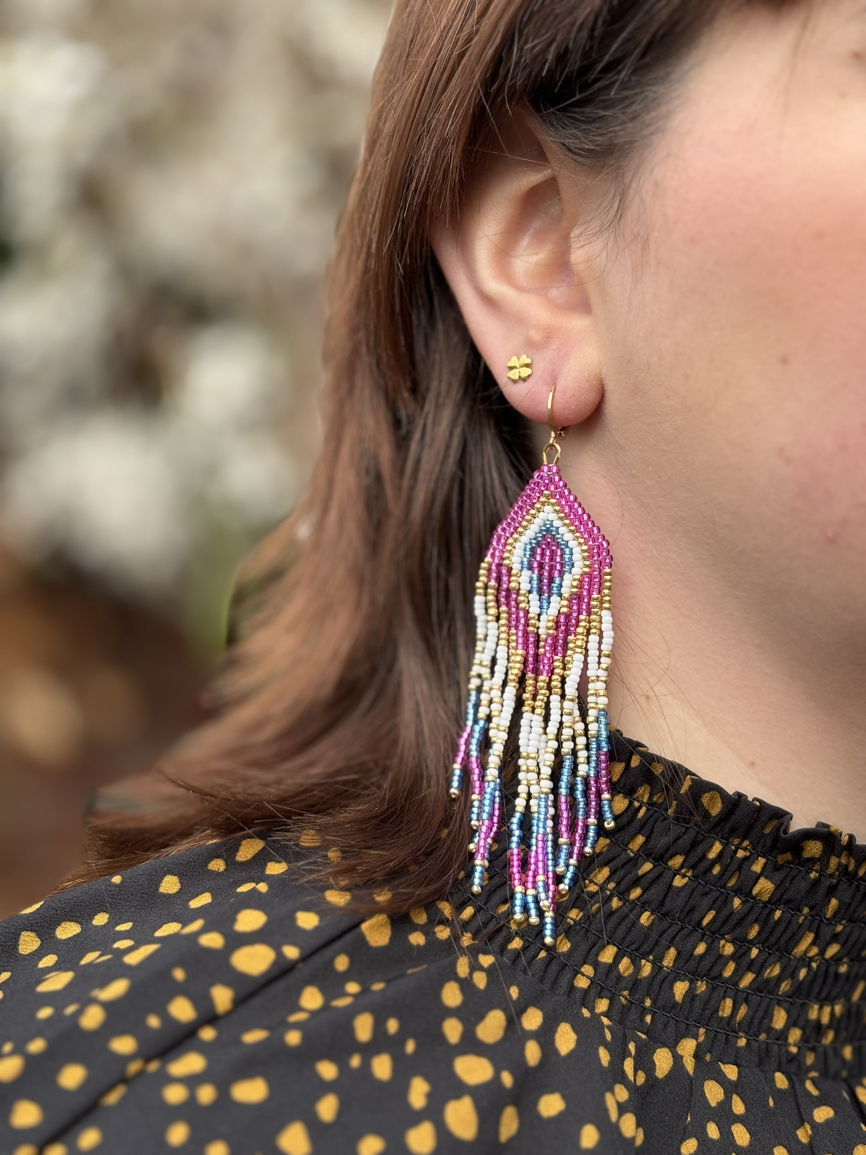 Summer Fever Fringe Oorbellen