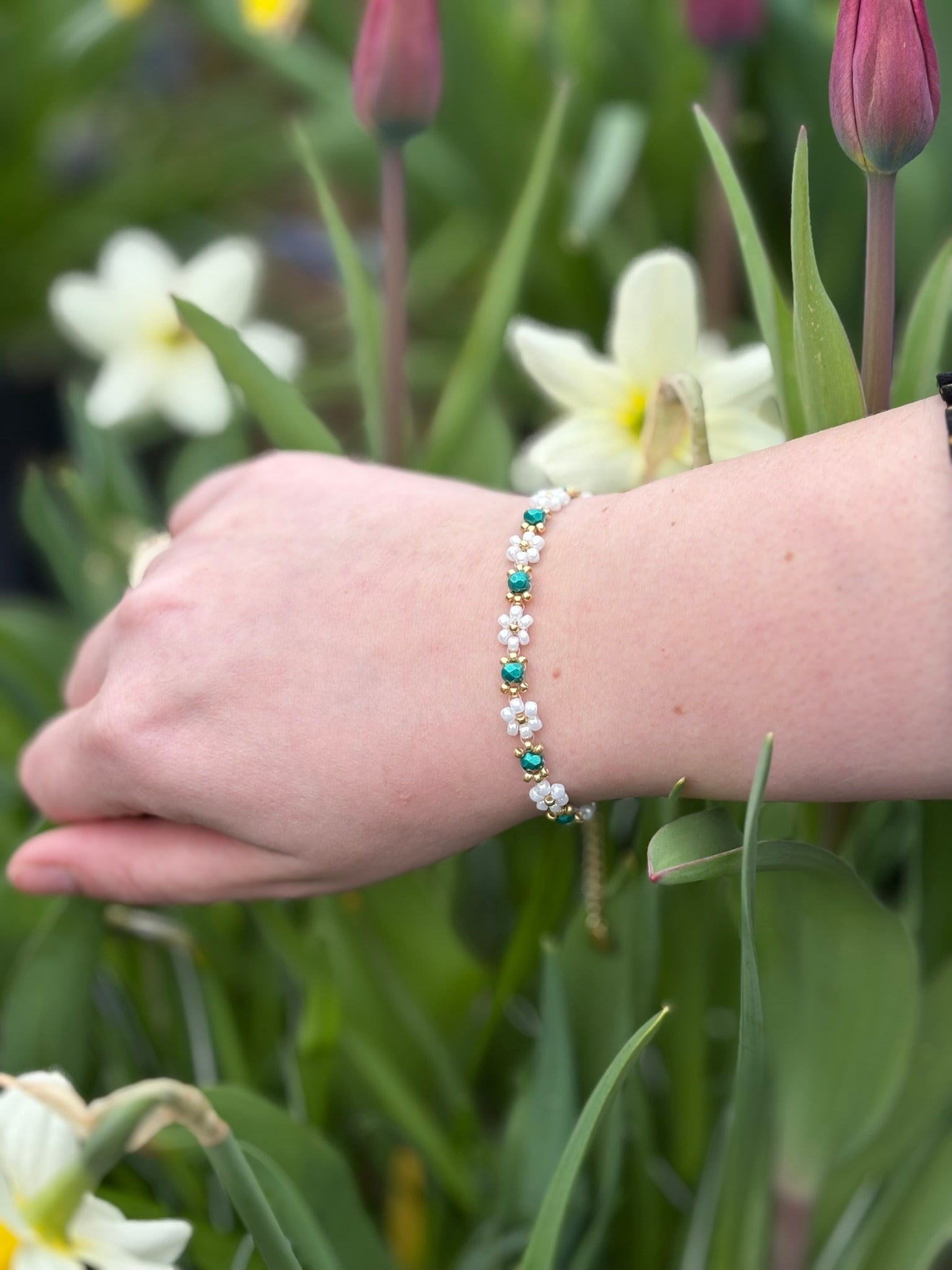 Dewy Daisies Armband