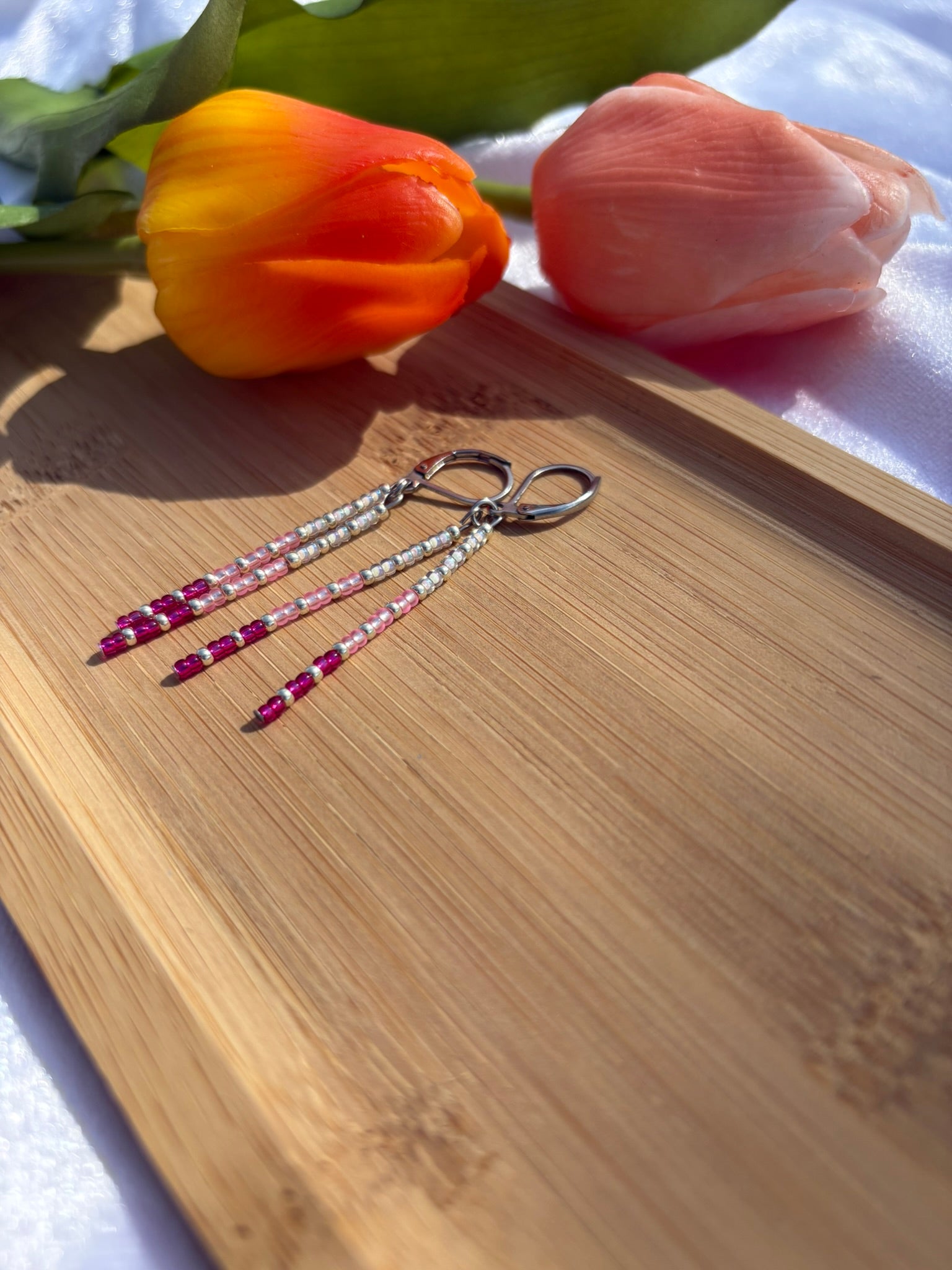 Cherry Blossom Dangles