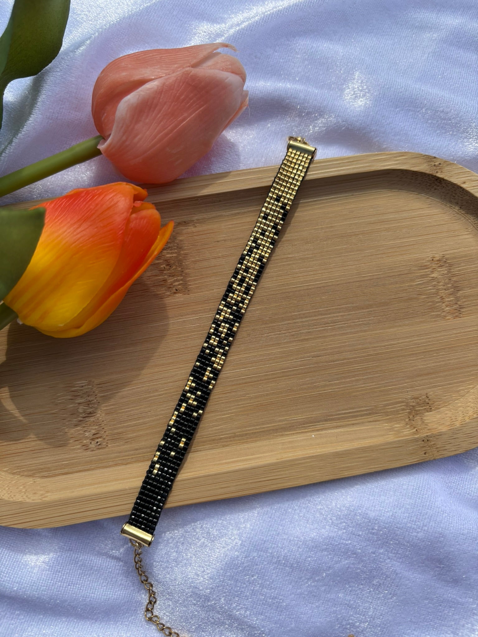 Golden Maze Armband